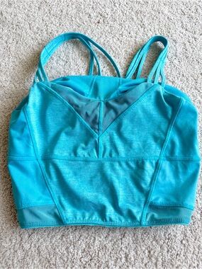 Strappy Athletic Sports Bra Top